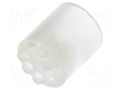 Spacer sleeve; LED; Øout: 5.1mm; ØLED: 5mm; L: 6.1mm; natural DREMEC DR8GE04V80388