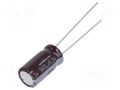 Capacitor: electrolytic; low ESR; THT; 560uF; 6.3VDC; Ø8x15mm; ±20% NICHICON UPM0J561MPD1TD