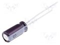 Capacitor: electrolytic; low ESR; THT; 150uF; 10VDC; Ø6.3x11mm NICHICON UPS1A151MED1TD