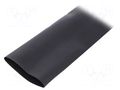 Heat shrink sleeve; glued; 4: 1; 52mm; L: 1.2m; black; polyolefine TE Connectivity ATUM-52/13-0-STK