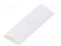 Heat shrink sleeve; glueless,flexible; 2: 1; 19mm; L: 1.2m; white TE Connectivity RNF-100-3/4-9-STK