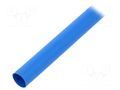 Heat shrink sleeve; glueless,flexible; 2: 1; 9.5mm; L: 1.2m; blue TE Connectivity RNF-100-3/8-6-STK