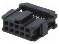 connector 10 NOVO MIL/CTR 30DP,LEAD FREE TE Connectivity 1658622-1