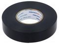 Tape: electrical insulating; W: 19mm; L: 20m; Thk: 0.21mm; black HELLERMANNTYTON HTAPE-FLX2-19X20