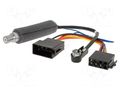 Cable; ISO socket,ISO plug; straight; Car brand: Audi,Seat,VW 4CARMEDIA ZRS-SA-2/SET