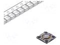 Microswitch TACT; SPST; Pos: 2; 0.02A/15VDC; SMT; 4.1x4.1x0.35mm PANASONIC EVQP6YB55