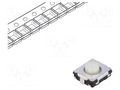 Microswitch TACT; SPST; Pos: 2; 0.02A/15VDC; SMT; none; 1N; 3.1mm PANASONIC EVQQ2H03W