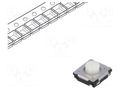 Microswitch TACT; SPST; Pos: 2; 0.02A/15VDC; SMT; none; 1.6N; 3.1mm PANASONIC EVQQ2P03W