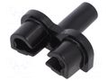 Strain relief; black AMASS SG111F3BL