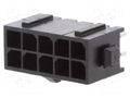 Connector: wire-board; socket; male; PIN: 10; Micro MATE-N-LOK TE Connectivity 4-794630-0