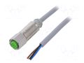 Cable: for sensors/automation; M12; PIN: 4; straight; 5m; plug; 7044 MURRELEKTRONIK 7044-12221-3360500
