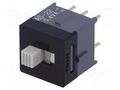 Switch: slide; Pos: 2; DPDT; 0.01A/28VAC; 0.01A/28VDC; ON-ON; AS NKK SWITCHES AS22AP