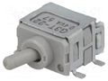 Switch: toggle; Pos: 2; DPDT; ON-ON; 0.01A/28VAC; 0.01A/28VDC; G3T NKK SWITCHES G3T22AH