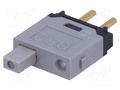 Switch: push-button; Pos: 2; DPDT; 0.01A/28VAC; 0.01A/28VDC; 500MΩ NKK SWITCHES GB215AP