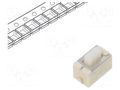 Microswitch TACT; SPST; Pos: 2; 0.05A/12VDC; SMT; none; 1.6N; 5mm PANASONIC EVQPNF05M