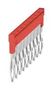 CROSS CONNECTOR, PUSH IN, WEMID, RED 2108900000