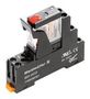 POWER RELAY, DPDT, 5A, 250V, DIN RAIL DRIKIT 115VAC 2CO LD/PB