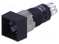Switch: push-button; Pos: 2; SPDT; 0.1A/30VAC; 0.1A/30VDC; ON-(ON) NKK SWITCHES HB15SKW01