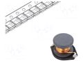 Inductor: ferrite; SMD; 15uH; 7.85A; 34mΩ; ±20%; PISTHV FASTRON PISTHV-150M-04