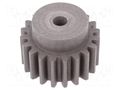 Spur gear; whell width: 45mm; Ø: 66mm; Number of teeth: 20; ZCL ELESA+GANTER ZCL-3.0-20