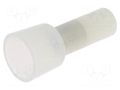 Quick splice; crimped; L: 28mm; Variant: end connector; Øint: 3.9mm NICHIFU CE5
