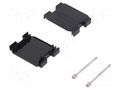 Enclosure for connectors: D-Sub adapters; straight ENCITECH DPAK-P-25-K