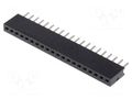 Connector: pin strips; socket; female; PIN: 20; straight; 1A; THT CONNFLY DS1065-01-1X20S8BV