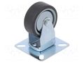 Transport wheel; Ø: 50mm; W: 20mm; H: 68mm; rigid; 40kg COLSON FDPE-0501-1001