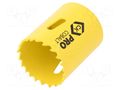 Hole saw; 40mm; aluminium,wood,metal,brass,steel,cast iron; PRO C.K CK-424011-40