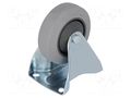 Transport wheel; Ø: 100mm; W: 32mm; H: 128mm; rigid; 150kg COLSON FPPF-1001-5000