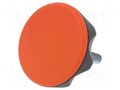 Knob; Ø: 45mm; Ext.thread: M10; 20mm; technopolymer PA; Cap: orange ELESA+GANTER ELK.45P-M10X20-C2