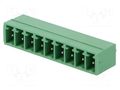 Connector: pluggable terminal block; socket; male; 8A; 160V; PIN: 9 PHOENIX CONTACT MCV1.5/9-G-3.81