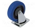 Transport wheel; Ø: 125mm; W: 32mm; H: 156mm; torsional; 150kg COLSON JPPR-1251-5100