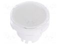 Cap; 21x15x12.2mm; white; YB; Application: YB NKK SWITCHES AT3015JB