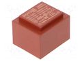Transformer: encapsulated; 1.5VA; 230VAC; 12V; 12V; 63mA; 63mA; PCB MYRRA MYRRA-44093