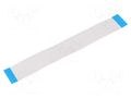 FFC tape; Cores: 40; Tape ph: 0.5mm; L: 152mm; 60V MOLEX MX-15166-0435