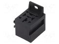 Socket; 70A; on panel; 40÷85°C; black; ISO LITTELFUSE 99025