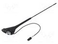 Antenna; 0.4m; Alfa Romeo,Fiat; with amplifier; 0.3m 4CARMEDIA ANT.48