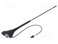 Antenna; car top; 0.4m; AM,FM; Audi; with amplifier; 0.3m 4CARMEDIA ANT.54