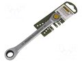 Wrench; box,with ratchet; 10mm,13mm; steel; MicroSpeeder PROXXON PRN23244