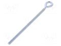 Hook; ring; steel; zinc; Thread len: 121mm; Overall len: 150mm DROMET D-HO.6150