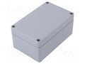 Enclosure: multipurpose; X: 80mm; Y: 125mm; Z: 57mm; Klippon® K WEIDMÜLLER KLIP-K21-RAL7001