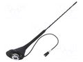 Antenna; car top,automotive; 0.4m; AM,FM; VW; with amplifier; 0.3m 4CARMEDIA ANT.52