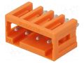 Connector: pluggable terminal block; socket; male; 10A; PIN: 4 WAGO 734-234