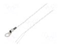 Sensor: temperature; Pt1000; 1kΩ; cl.B; -20÷125°C; Leads: leads x2 TEWA TEMPERATURE SENSORS TT4MPT1000BT125M5