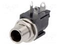 Connector: DC supply; socket; male; 11A; on PCBs; THT; with peg SWITCHCRAFT RAPC10P