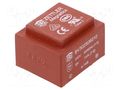 Transformer: encapsulated; 1VA; 230VAC; 6V; 166mA; PCB ZETTLER BV302S06010ZU