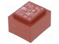 Transformer: encapsulated; 3.2VA; 230VAC; 24V; 133mA; PCB MYRRA MYRRA-44198