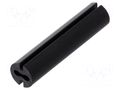 Spacer sleeve; LED; Øout: 4.8mm; ØLED: 3mm; L: 21mm; black; UL94V-0 DREMEC DR8GE04V80538