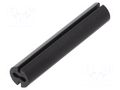 Spacer sleeve; LED; Øout: 4.8mm; ØLED: 3mm; L: 26mm; black; UL94V-0 DREMEC DR8GE04V80543